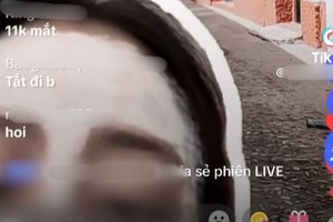 C.G tiếp tục "tạo sóng", livestream bất chấp bị bố mẹ phản ứng gắt, níu chân vạn mắt xem