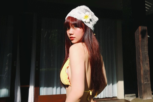 Chụp ảnh trước gương, Bảo Hân Helia khiến fan "tá hỏa" vì quên... cài cúc áo