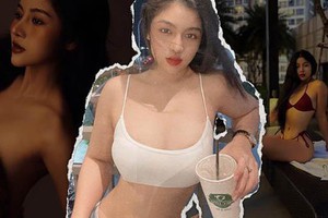 Hot girl phòng gym đem cả tạ về quê tập xuyên Tết, quyết tâm giữ 3 vòng bốc lửa dù ăn “thả phanh”