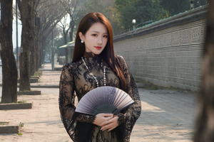 "Chốt hạ" cuối năm bằng bộ ảnh áo dài, MC Linh Nắng khiến triệu anh em game thủ mê mệt