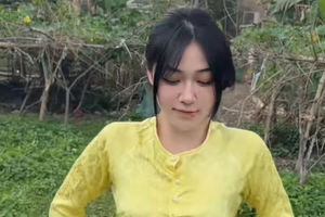 Diện áo bà ba đón Tết đầy khác biệt, Trần Hà Linh hút hơn 2 triệu view chỉ sau một ngày đăng clip mới