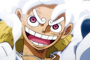 Luffy Gear 5 tung chiêu thức mới cực ngầu trong One Piece chương 1175