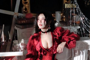 Hóa vai phản diện, UNa To Uyen khiến MXH phải choáng váng khi "lên đồ" nghiêm túc