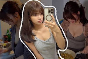 Làm clip nấu ăn, hot girl khiến cả trăm ngàn fan “xem không rời mắt”