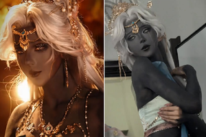 Hóa ra, các coser đã phải "hy sinh" vì nghệ thuật như thế này