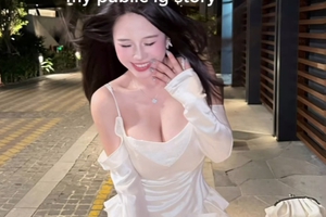Nhập vai gái xinh bán nước mía, hot girl Instagram gây tranh cãi