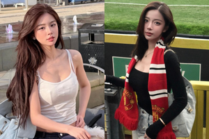 Nhan sắc từng được ví như "Yena phiên bản thực", gái xinh nay lại khiến fan MU "đổ gục"