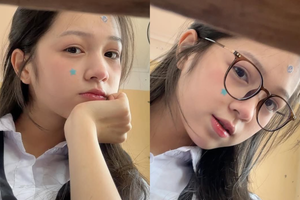 Chuẩn "nữ chính tình đầu", hot girl học đường tung bộ ảnh tung bộ ảnh thanh xuân "gây thương nhớ"