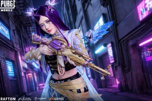 PUBG MOBILE hợp tác streamer Ms Three ra mắt giáp tối thượng “Thần Tượng Ngân Hà”