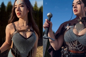 Cosplay game AAA mới ra mắt theo phong cách gợi cảm, nữ streamer nổi tiếng không ngờ, xem trang cá nhân càng thêm ấn tượng