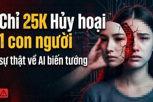 Chỉ 25 nghìn đồng để "biến" một người thành ảnh nóng bằng AI, góc khuất rùng mình về vấn nạn "Deepfake bẩn"