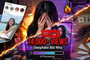 Nữ sinh 'phát điên' vì ảnh đời thường bị AI biến thành video nhạy cảm: 14.000 lượt xem và cuộc chiến giành lại danh dự trong vô vọng!