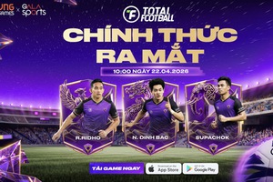 Total Football VNG chính thức ra mắt cộng đồng game thủ Đông Nam Á