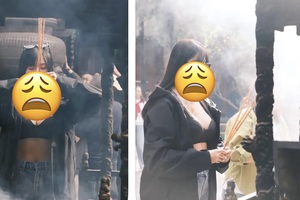 Đằng sau bức ảnh đi lễ chùa gây "nhức mắt", bất chấp tất cả tạo "sóng" dư luận để gắn link trục lợi