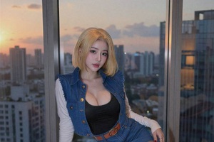 Đứng hình trước nhan sắc Android 18 đời thực: Đẹp thế này Krillin không đổ mới lạ