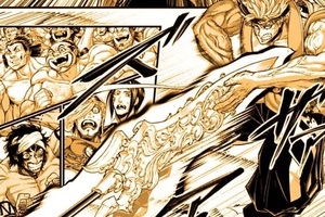 Record of Ragnarok 116-117: Kintoki dùng tuyệt kĩ Sumo vả mặt Odin, Nostradamus chặt tay một vị thần