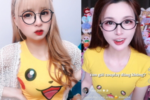 Soi nhan sắc Mèo 2k4 qua hai tấm ảnh diện áo Pikachu cách nhau 5 năm: Lột xác từ "bé hạt tiêu" dễ thương thành mỹ nhân quyến rũ
