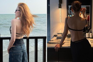 Gái đẹp Việt Nam đổ xô khoe bóng lưng