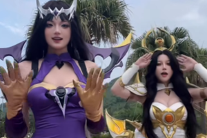 "Tà Thần Caesar " và "Rồng Ánh Sáng" bất ngờ giao lưu "cực căng", khiến anh em game thủ Liên Quân phải đau đầu lựa chọn