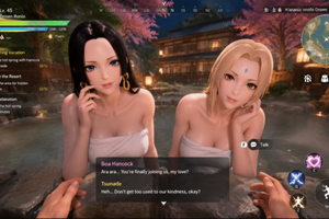 Game thủ tiếp tục dùng AI tạo clip gameplay, kết hợp hai hot girl từ One Piece và Naruto khiến người chơi mê mẩn