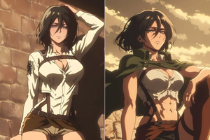Ngắm trọn bộ ảnh Mikasa Ackerman: Nữ chiến binh quả cảm, cool ngầu bậc nhất Attack On Titan