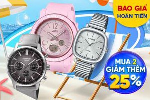 Đồng hồ Casio G-Shock và Casio Edifice, Vintage: Ưu đãi Summer Sale 2026