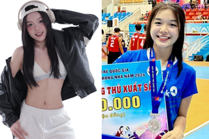 Ngắm nữ thần bóng chuyền Việt đang gây sốt MXH: Mặt xinh như mộng, một nụ cười đủ gây thương nhớ vì quá ngọt ngào