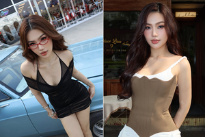 Nàng á hậu mê diện đồ cắt xẻ "hiểm hóc", khoe trọn đường hông quả táo và vòng eo con kiến