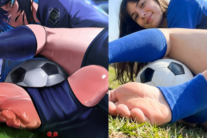 Trào lưu cosplay "đạp bóng khoe chân" ăn theo anime Blue Lock đang xâm chiếm cõi mạng mùa World Cup
