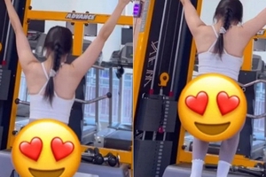 Đăng clip tập gym, nữ YouTuber bỗng chốc nổi như cồn, dân mạng ngỡ ngàng trước vóc dáng nóng bỏng