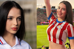 Danh tính cô gái đi xem World Cup 2026 đẹp siêu thực, phải quay clip chứng minh mình là người thật