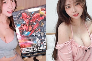 Nổi lên nhờ clip lắp Gundam theo phong cách quyến rũ, nữ YouTuber bất ngờ đổi hướng, chuyển luôn sang làm hot girl gợi cảm