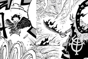 One Piece: 4 tuyệt kỹ kiếm thuật của Imu đã được hé lộ, chiêu cuối còn khiến Luffy gục ngã chỉ với một đòn