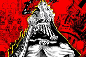 One Piece 1189 tiết lộ kho vũ khí bí mật của Imu, 3 thánh binh từ Thế kỷ Trống lần đầu xuất hiện
