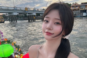 Streamer nổi tiếng xứ Hàn bất ngờ check-in Hội An, khiến người xem mê mệt với nhan sắc cuốn hút