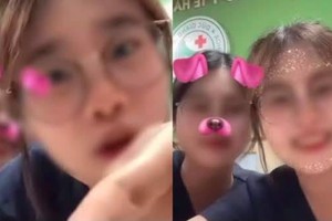 Trường Đại học "Kinh Công" đình chỉ học tập hai sinh viên Y khoa livestream ở Bệnh viện Đức Giang dọa ‘tiêm thuốc độc’ người khác