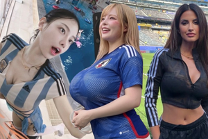 5 bóng hồng chiếm trọn spotlight World Cup tuần qua, "đốt mắt" cánh mày râu bằng visual đỉnh chóp