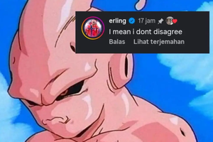 Erling Haaland có phản ứng cực hài khi bị ví giống Majin Buu trong Dragon Ball