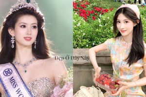 Tài sắc vẹn toàn như tân Hoa hậu Thế giới Trung Quốc: Nhan sắc cổ điển, style kín đáo, visual bừng sáng mọi khung hình