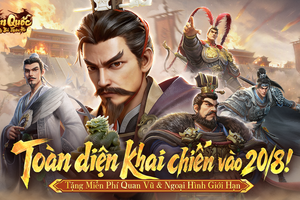 Game SLG "Tam Quốc: Tranh Bá Thiên Hạ" chính thức ra mắt tại Việt Nam, Giải Tranh Bá Liên Minh S1 chính thức khởi tranh!