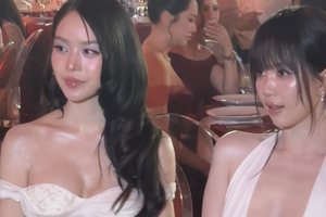 Đọ sắc tầm cỡ vũ trụ: Ngọc Trinh hở bạo được khen "ăn đứt" Hoa hậu Thanh Thuỷ dù chênh 13 tuổi