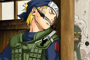 Kishimoto vẽ Naruto trong trang phục Jōnin cực ngầu, nhưng fan chưa bao giờ thấy phiên bản này trong truyện