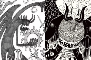 One Piece: Sinh vật có sừng trong bức tranh Elbaf có phải là Imu? Loạt chi tiết khiến fan nghi ngờ