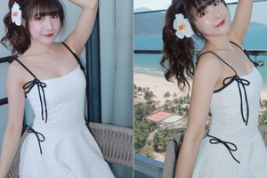 Check in Việt Nam trong kỳ nghỉ, hot girl cổ vũ nhận mưa lời khen vì quá xinh, follow tăng chóng mặt