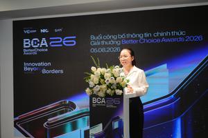 Better Choice Awards 2026 khởi động, lần đầu vinh danh doanh nghiệp kiến tạo đất nước