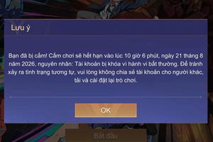 Thực hành giáo án học từ "tóp tóp", game thủ Liên Quân "ôm mặt" cay cú vì bị NPH khóa acc nửa tháng
