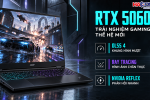 RTX 5060 trên laptop Acer: Khi gaming 2K và tần số quét cao dễ tiếp cận hơn