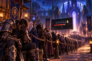 Tựa game bom tấn này vừa mở cửa đã vỡ trận, game thủ xếp hàng cả tiếng, vào được game lại gặp tình cảnh khó đỡ