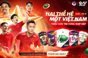 Tiếp lửa đội tuyển Việt Nam tại đấu trường khu vực, rinh trọn quà tặng hấp dẫn từ FC Online