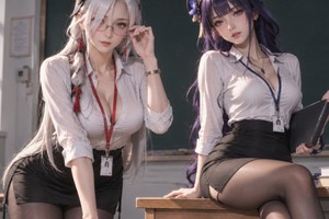 Cộng đồng mạng chia sẻ trend dùng AI biến các hot girl game và anime thành “cô giáo”, loạt tác phẩm đẹp mắt khiến người xem bất ngờ